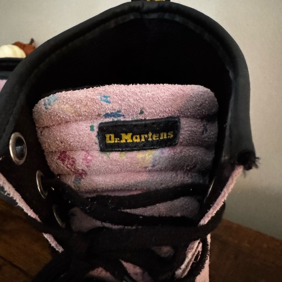 Dr. Martens Multicolor Splatter Boots - Picture 2 of 5